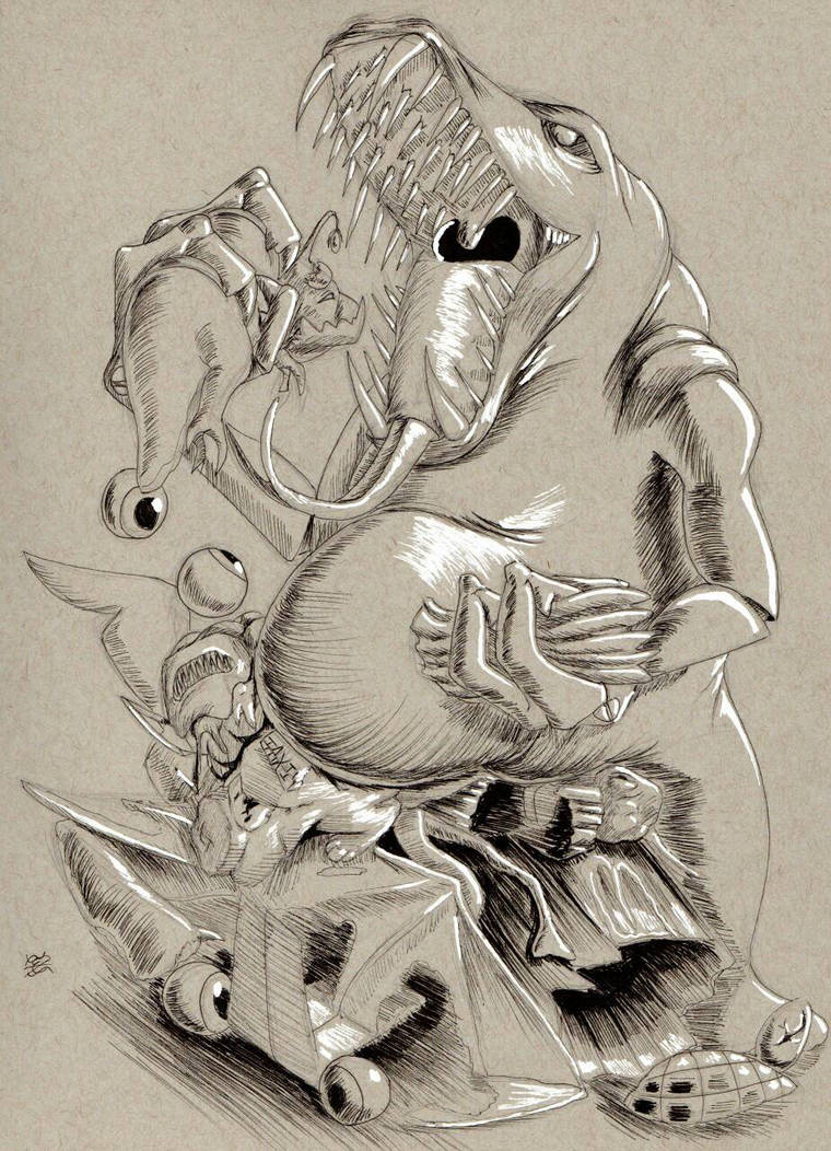 760x1052 Daily Drawing Day Junkyard - Junkyard Drawing