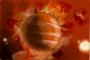 300x200 How To Draw Jupiter - Jupiter Planet Drawing