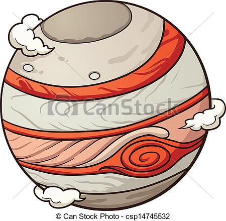 450x440 Cartoon Jupiter Clipart - Jupiter Planet Drawing