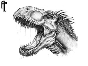 300x228 jurassic park drawings fine art america - Jurassic Park Drawing