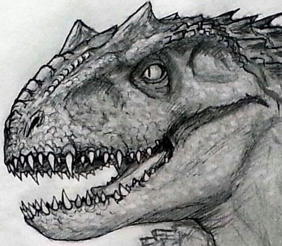 Jurassic World Indominus Rex Drawing At Explore Collection Of Jurassic 3905