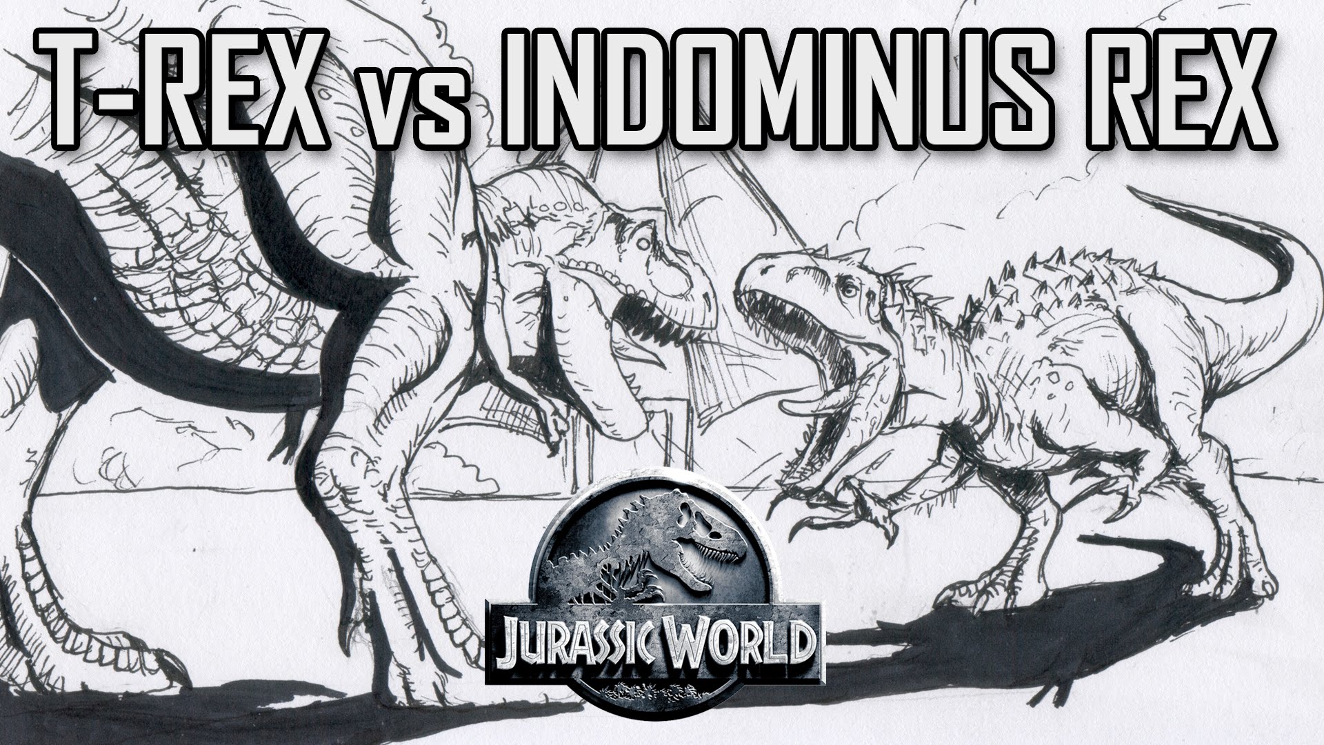 Jurassic World Indominus Rex Drawing At Explore Collection Of Jurassic