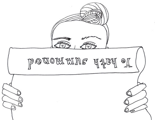 500x386 Jury Doodles My Month Long Adventure In San Francisco Jury Duty - Jury Drawing