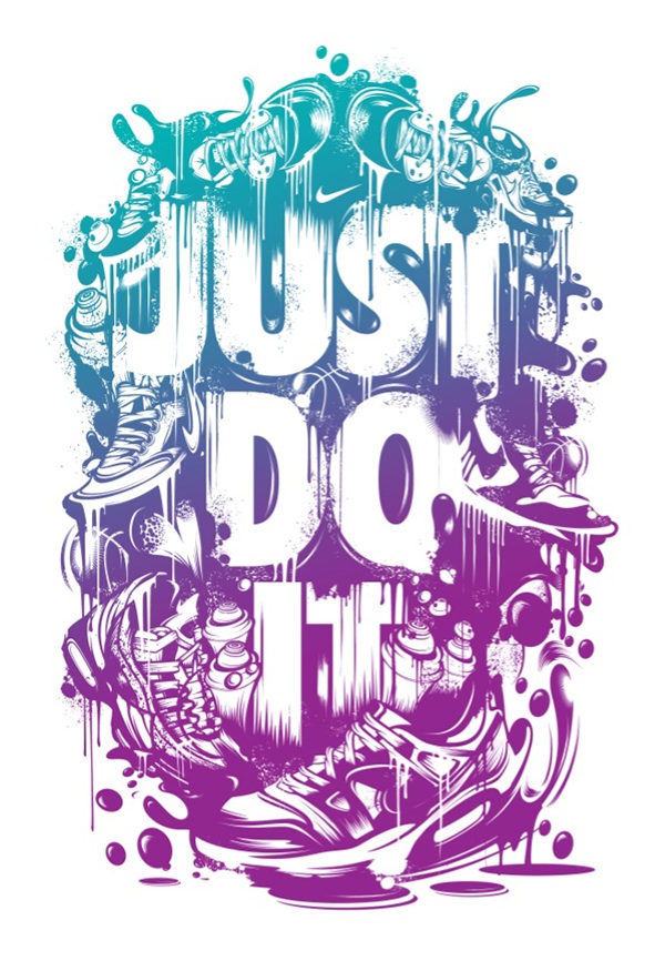 600x866 nike just do it yup visual studio - Just Do It Drawing