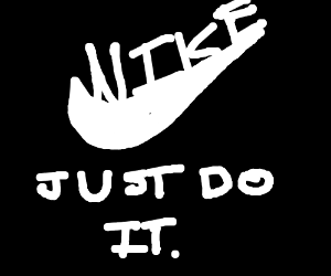 300x250 nike just do it drawing - Just Do It Drawing
