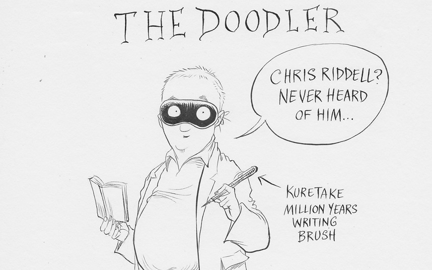858x536 Chris Riddell, Children's Laureate 'everybody Can Draw - Just Do It Drawing
