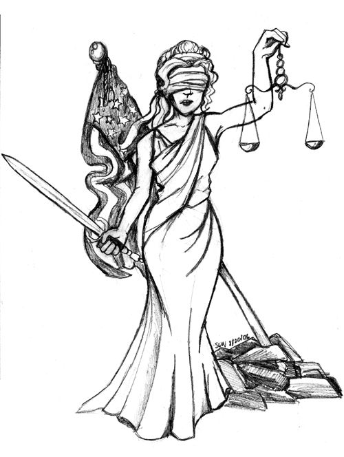 500x664 ink ideas justice tattoo, lady justice - Justice Drawing