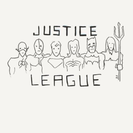 428x428 other has anyone ever seen this justice league drawing - Justice League Drawing