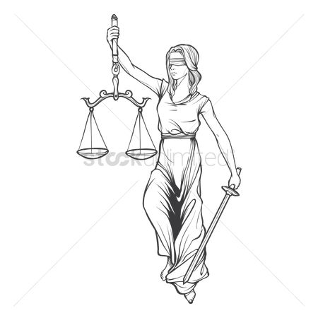 450x450 Free Justice Scale Stock Vectors Stockunlimited - Justice Scale Drawing