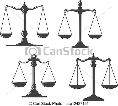450x403 vintage justice scales vintage and retro justice scales isolated - Justice Scale Drawing