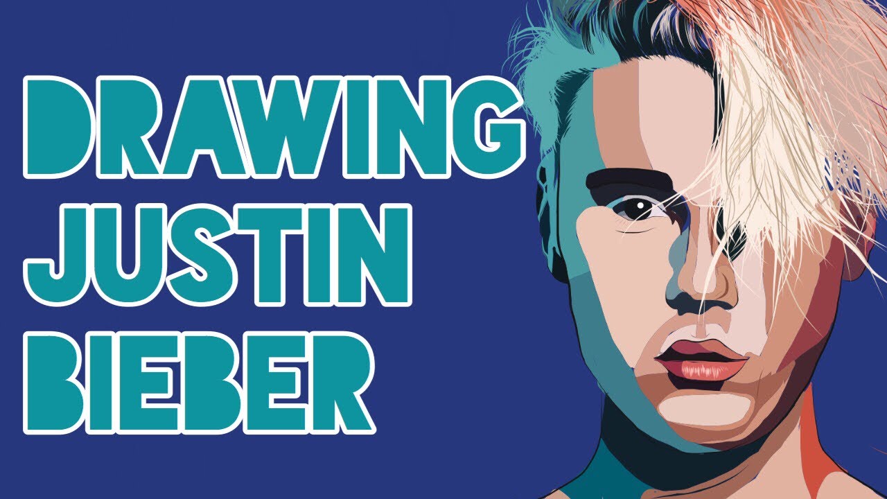 1280x720 How I Draw A Cartoon - Justin Bieber Cartoon Drawing