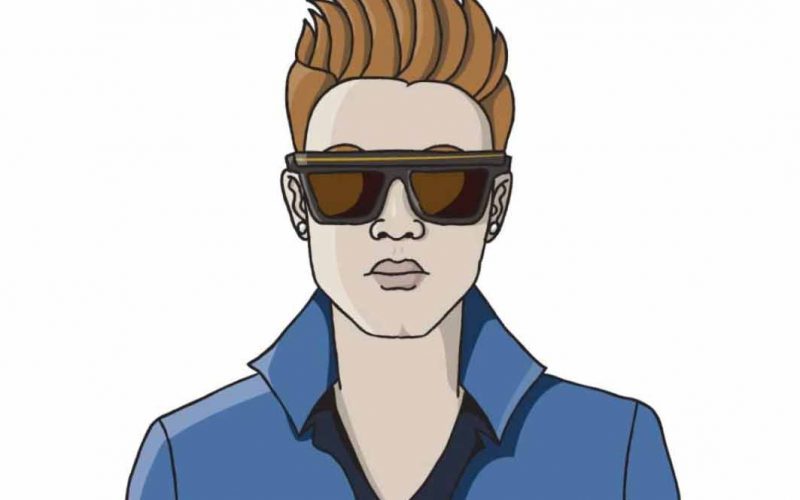 800x500 how to draw justin bieber - Justin Bieber Cartoon Drawing