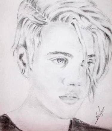 375x438 justin bieber i am the first - Justin Bieber Drawing