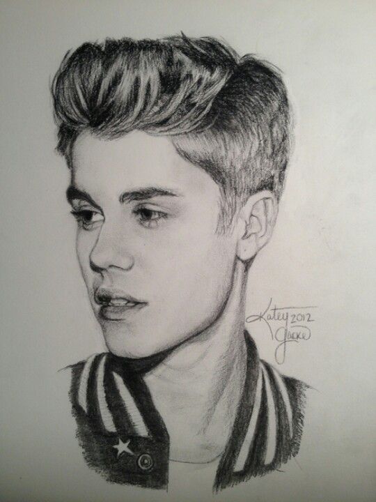 540x720 So Much Talent - Justin Bieber Drawing