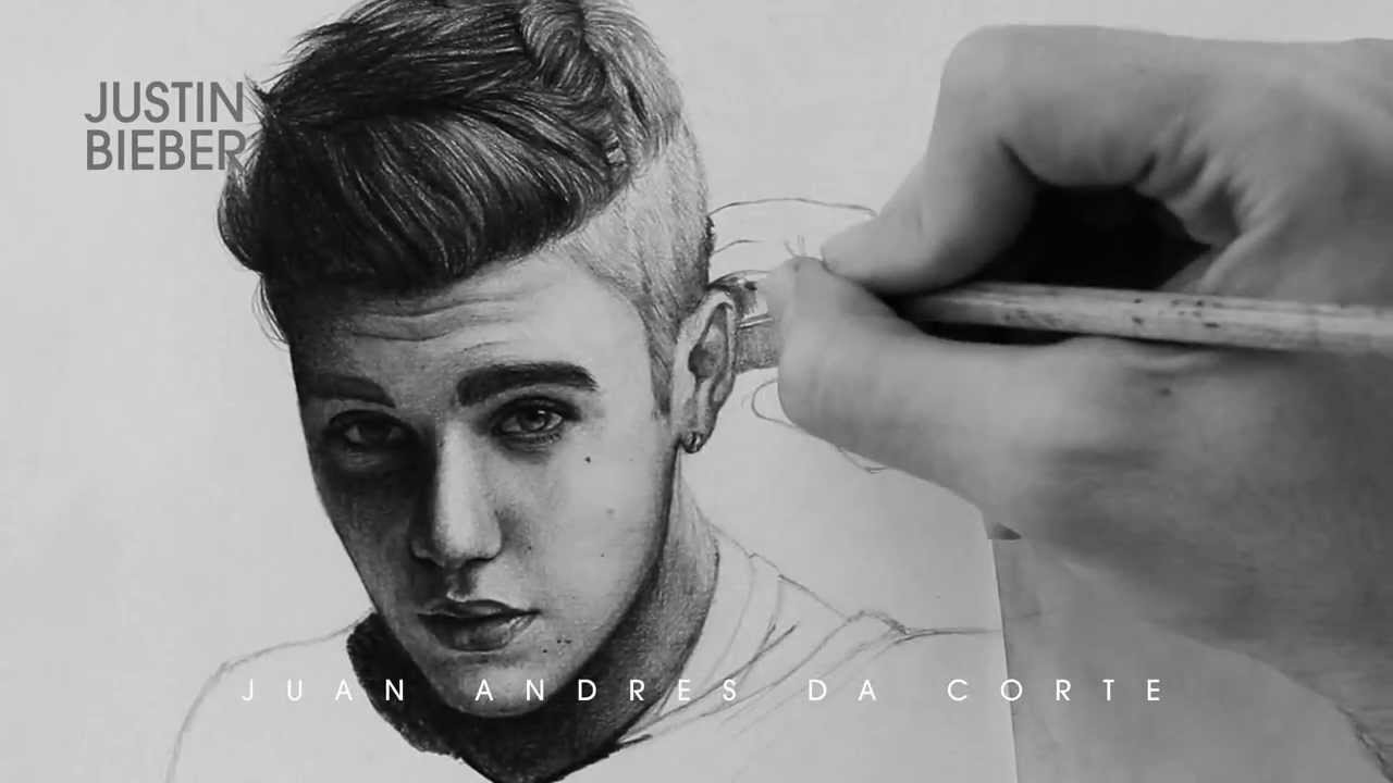 1280x720 drawing justin bieber - Justin Bieber Drawing