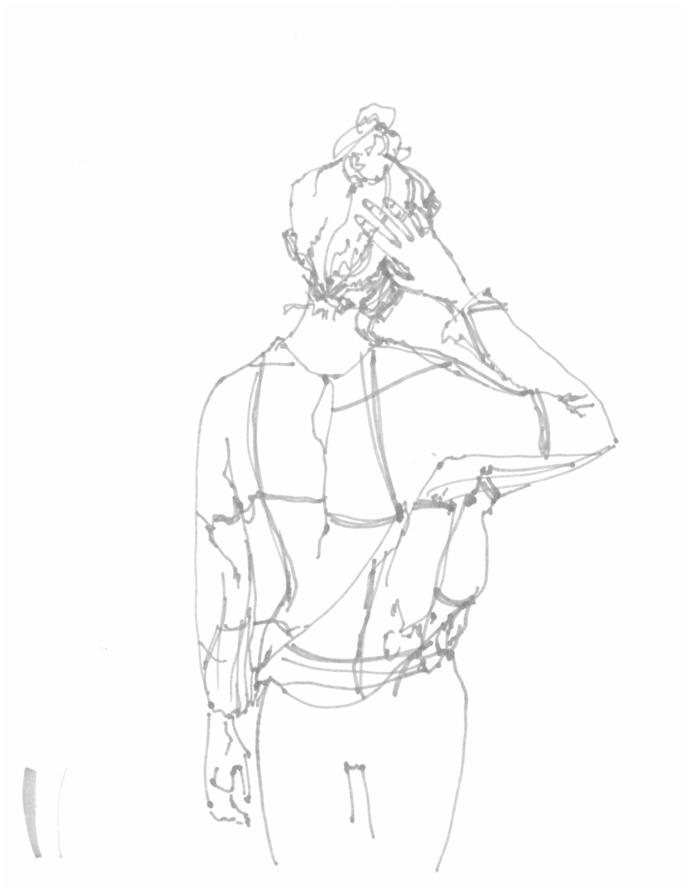 1000x1294 Drawing Erin K Hooper Macedo - K Drawing