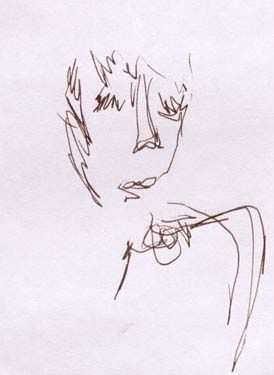 274x375 Chanteuse - K Drawing