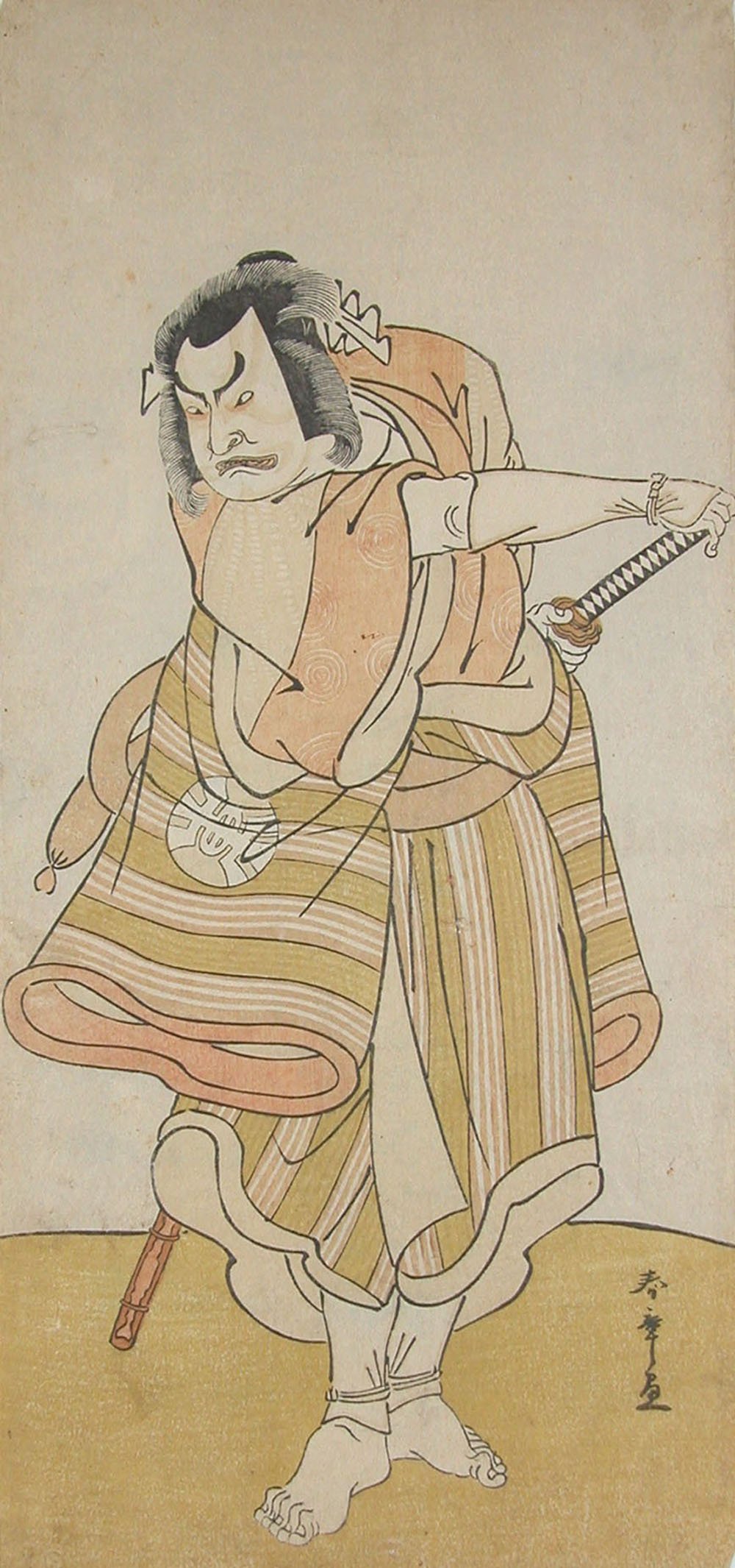 1000x2131 Kabuki Actor - Kabuki Drawing