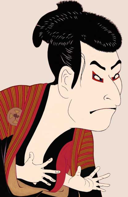 415x640 Kabuki Venues Japanvisitor Japan Travel Guide - Kabuki Drawing