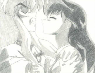 325x250 my new inuyasha and kagome drawing - Kagome Drawing
