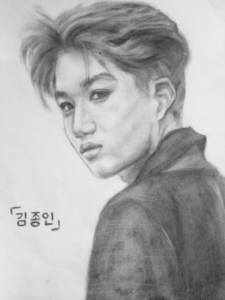 320x427 the proportions r kinda offomg the exo'luxion concert feels - Kai Drawing