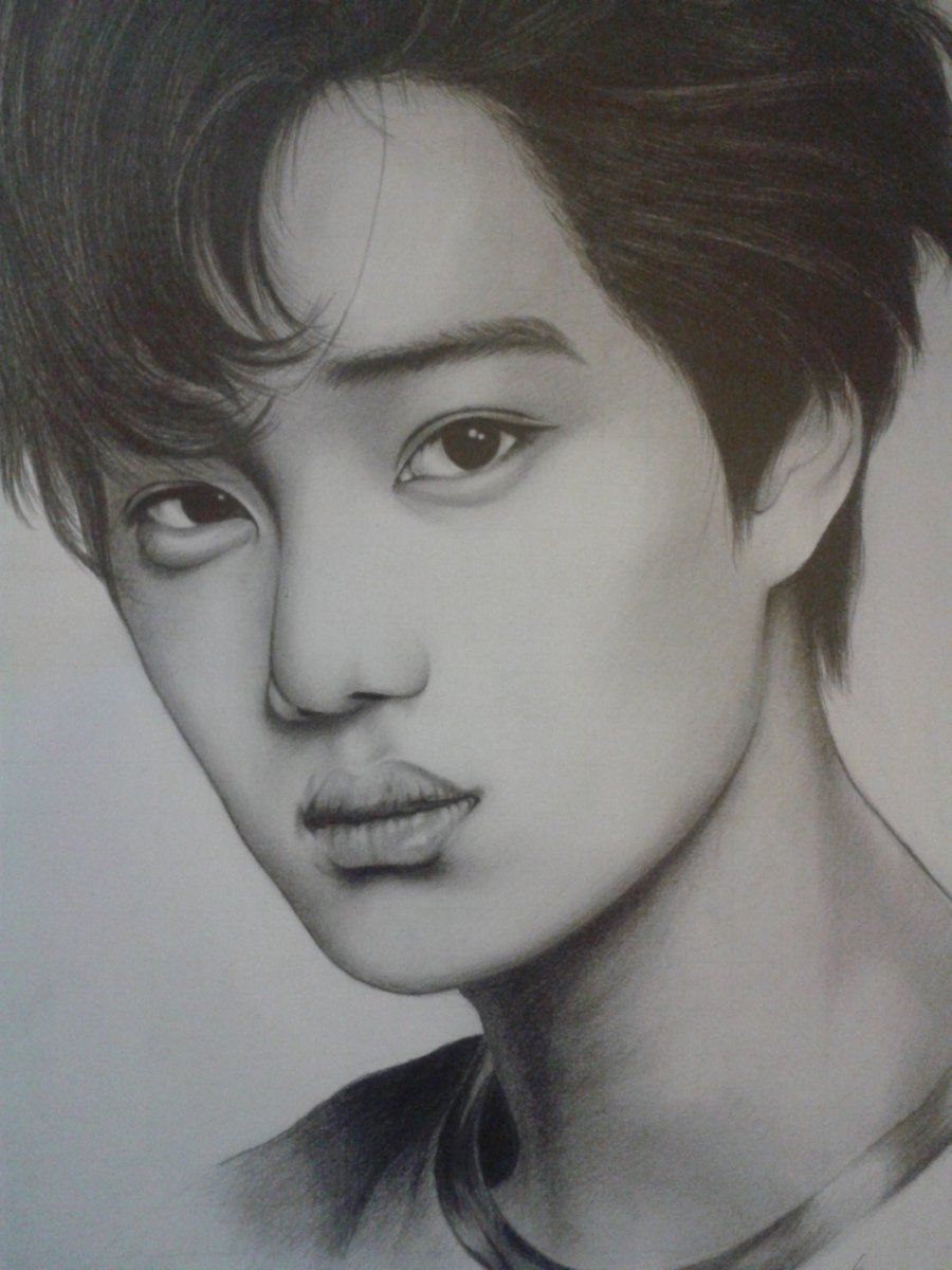 900x1200 Exo - Kai Drawing