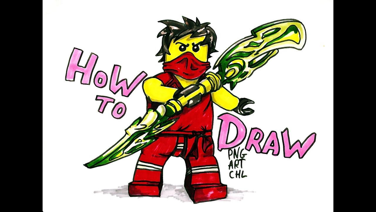 1280x720 How To Draw Kai - Kai Ninjago Drawing