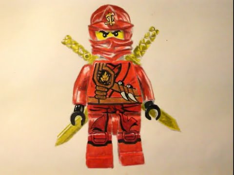480x360 How To Draw Kai From Ninjago - Kai Ninjago Drawing