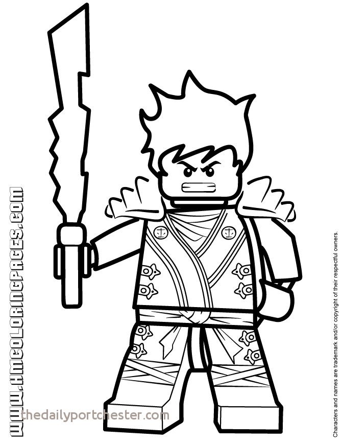 670x867 Lego Ninjago Coloring Pages Elegant Lego Ninjago Drawings Zane - Kai Ninjago Drawing