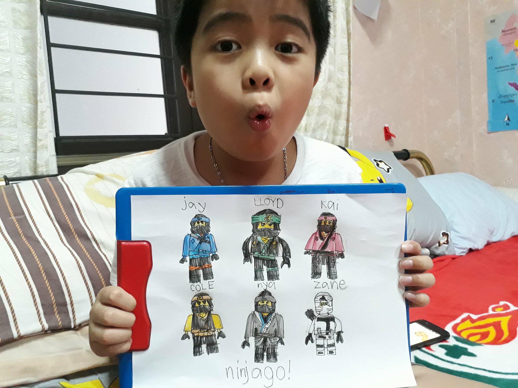 2048x1536 Mikhail's Ninjago Drawing - Kai Ninjago Drawing