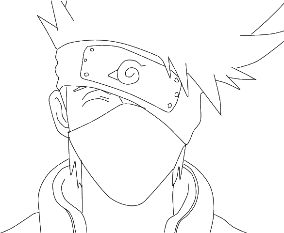Kakashi Drawing Easy At Paintingvalley Com Explore Collection Of