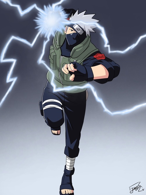 500x667 kakashi hatake digital drawing discovered - Kakashi Hatake Drawing