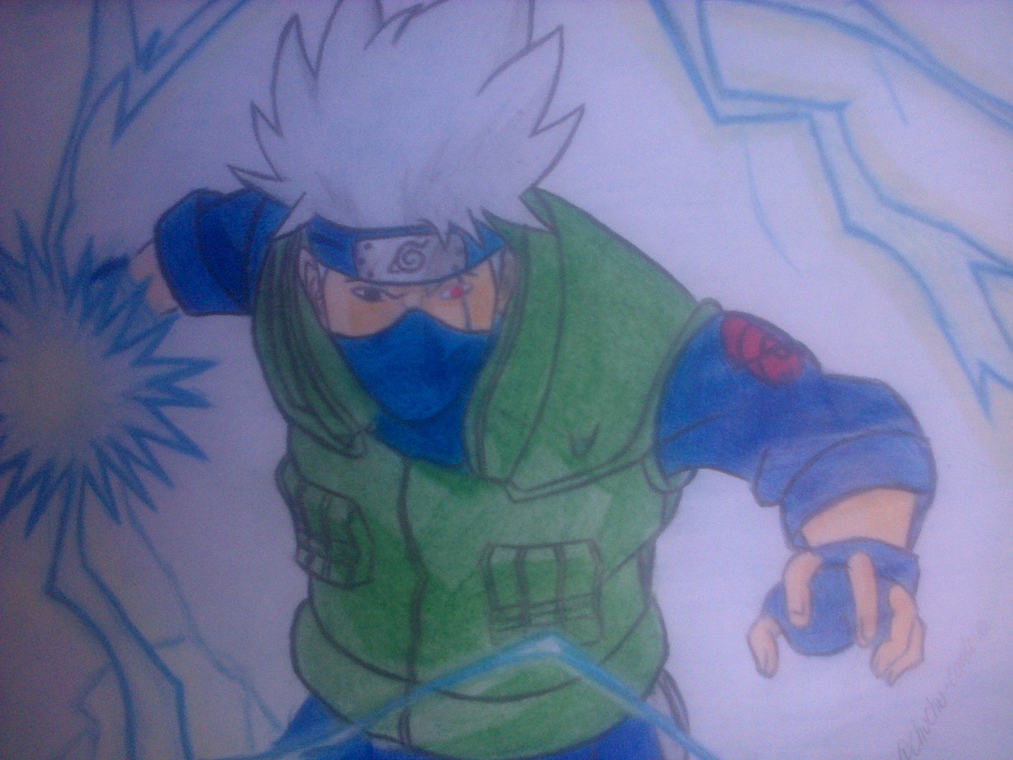 2048x1536 drawing kakashi hatake steemit - Kakashi Hatake Drawing