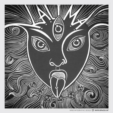 375x375 kali ma drawing - Kali Drawing