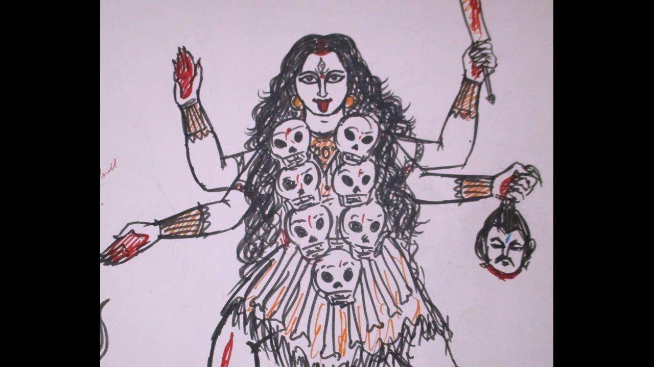 1280x720 mahakali - Kali Drawing