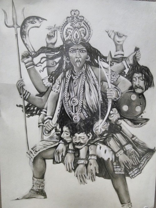 Kali Drawing at PaintingValley.com | Explore collection of Kali Drawing