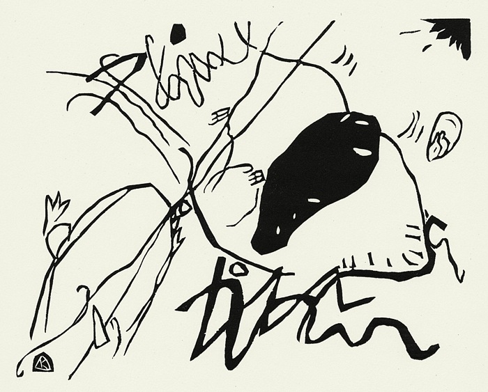 700x563 Kandinsky, Wassily - Kandinsky Drawings