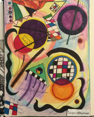 320x400 Kandinsky Drawings On Paigeeworld Pictures Of Kandinsky - Kandinsky Drawings