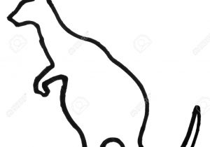 300x210 Easy Kangaroo Drawing Kangaroo Drawing How To Draw A Kangaroo - Kangaroo Drawing Easy