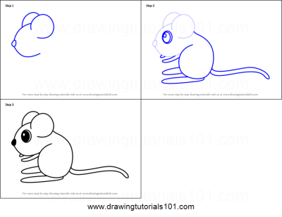 400x309 Download Free Png How To Draw A Kangaroo Rat For Kids Printable - Kangaroo Rat Drawing