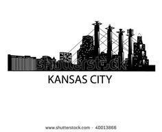 Kansas City Skyline Drawing