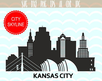 340x270 kansas city skyline etsy - Kansas City Skyline Drawing