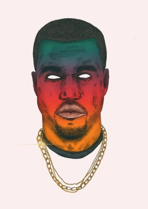500x708 Image In Art Collection - Kanye West Drawing