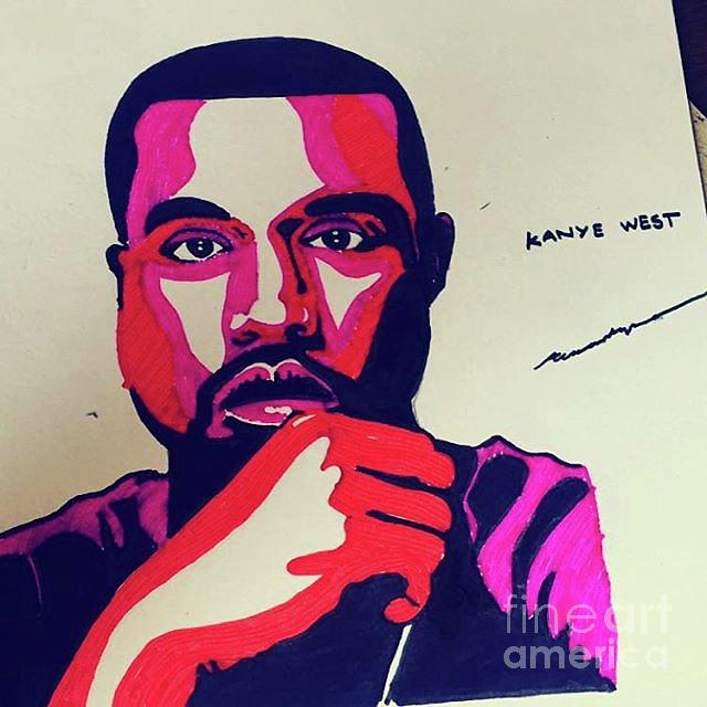 Kanye West Drawing At Paintingvalley.com 