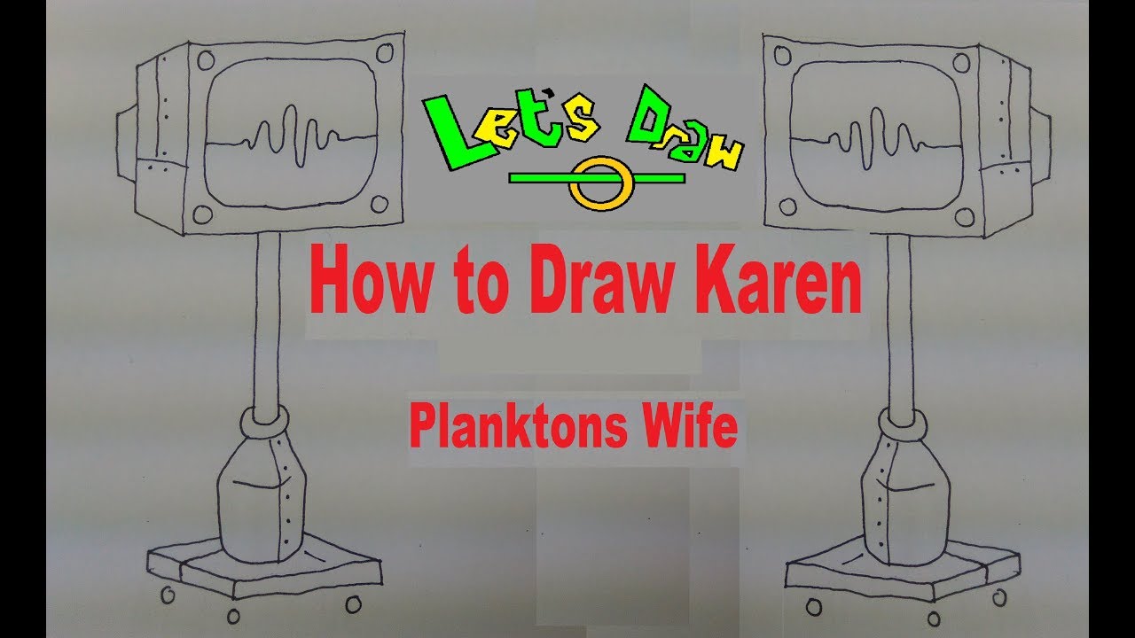 1280x720 How To Draw Karen The Computer - Karen Drawing