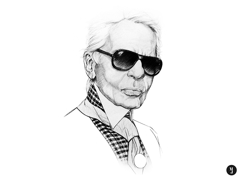 800x600 Karl Lagerfeld - Karl Lagerfeld Drawings