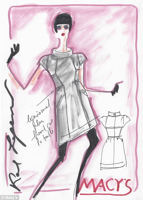 468x654 Karl Lagerfeld For Macy - Karl Lagerfeld Drawings