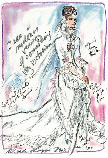 361x526 Karl Lagerfeld Master Of Sketches Eyeinform Blog - Karl Lagerfeld Drawings