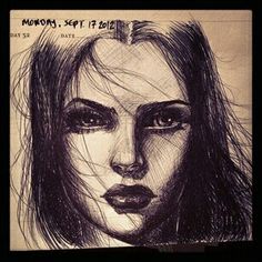 236x236 Best A Sketch A Day Images Sketch A Day, Love Drawings, Girl - Kat Von D Drawings