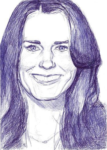 375x528 kate middleton drawing - Kate Middleton Drawing